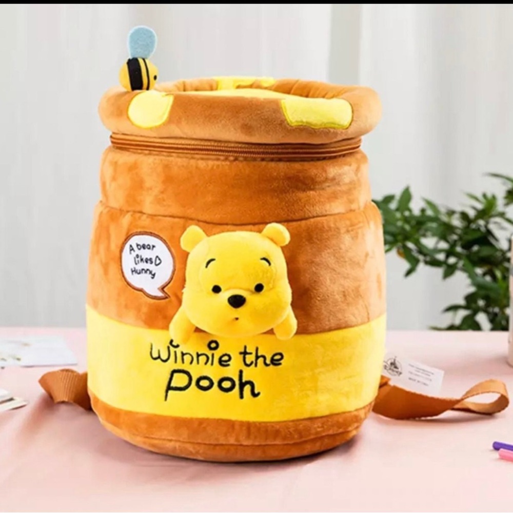 Disney Winnie the pooh Backpack Cute Bucket Bag
